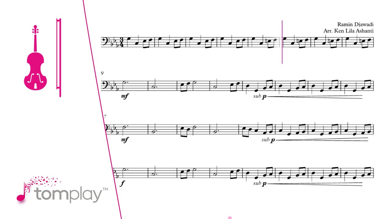 Play Game of Thrones on the Cello - Sheet Music Arrangement