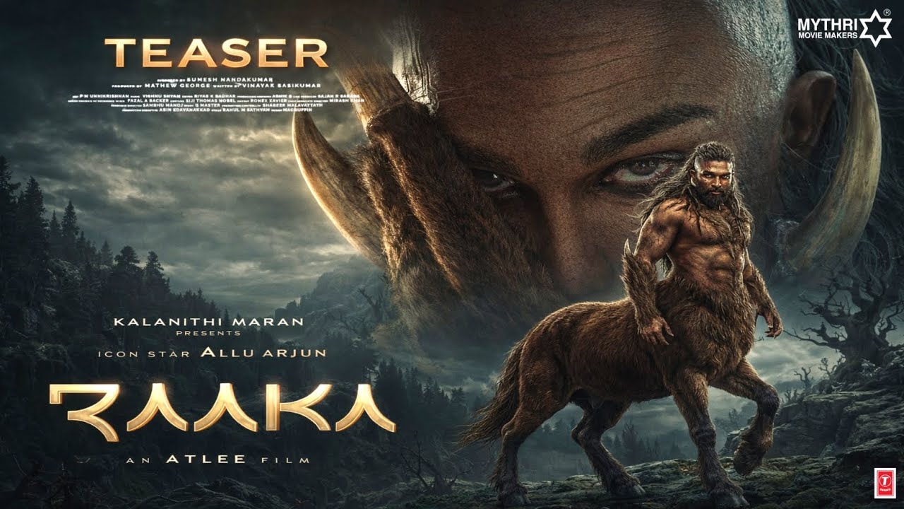 Raaka Teaser | Allu Arjun Movies | Deepika Padukone Movies | South Film 2026 | Raaka Movie Teaser
