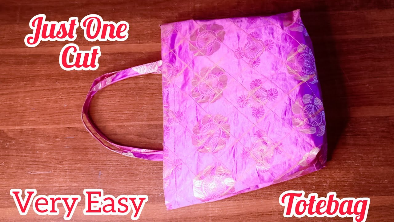 How to Make a Simple Grocery Tote Bag in Minutes!