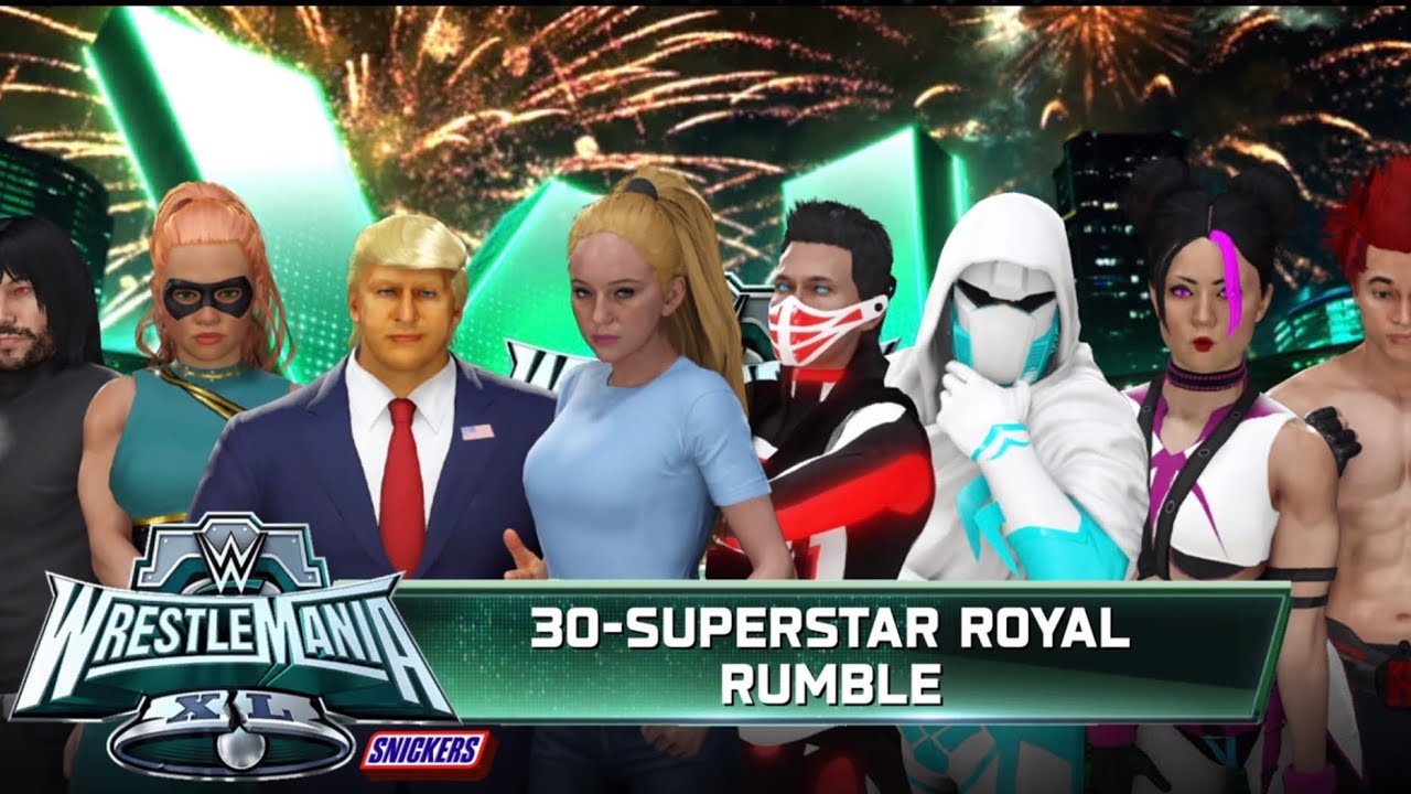 The BryghtEye Royal Rumble 2026... WWE:2K25
