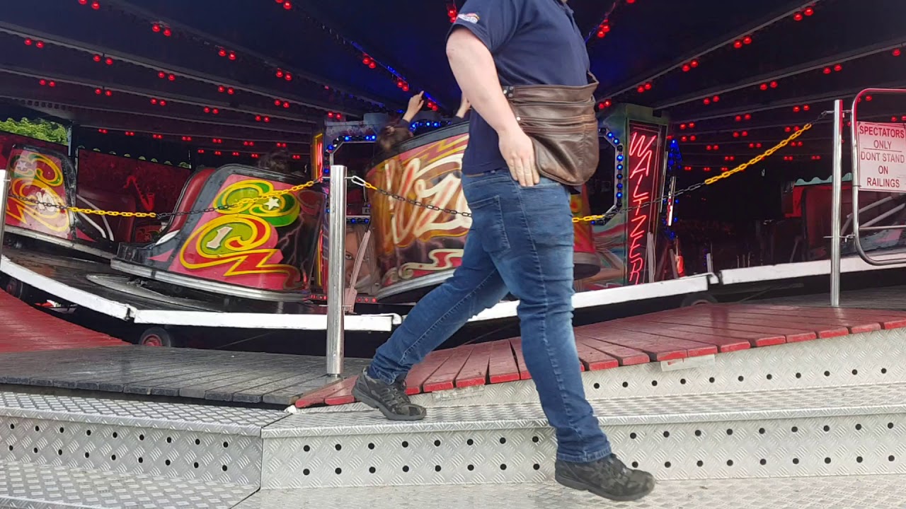 Keith turners waltzer off ride Stanley funfair 2019