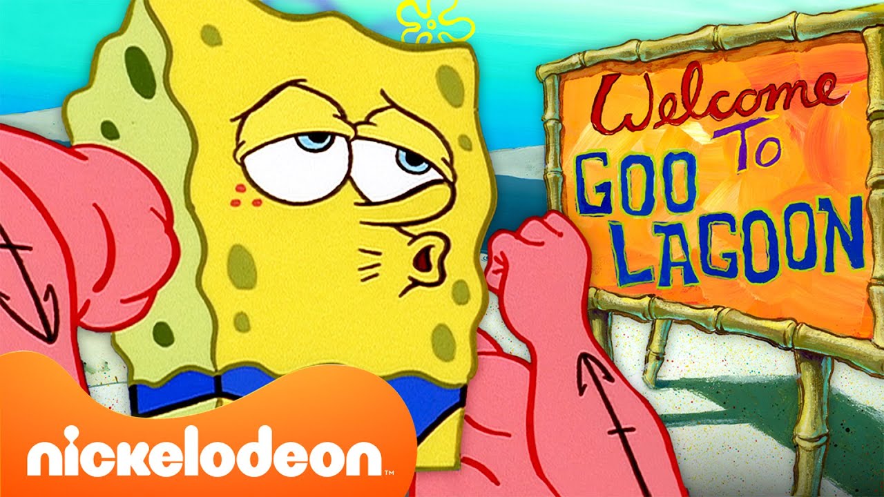 SpongeBob | SpongeBob in spiaggia per 45 minuti di fila! | @SpongeBobOfficial | Nickelodeon Italia