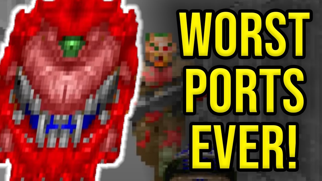 Speedruns of TERRIBLE Doom Ports