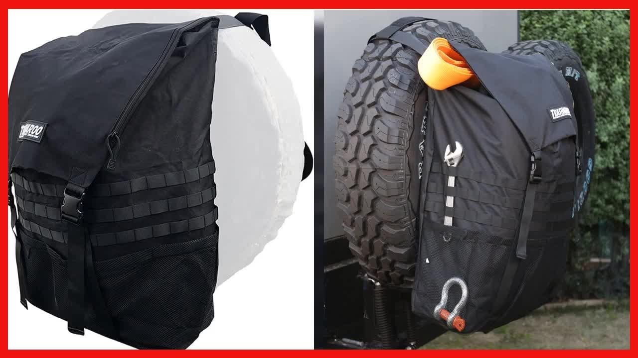 Trasharoo Spare Tire Trash Bag BLACK