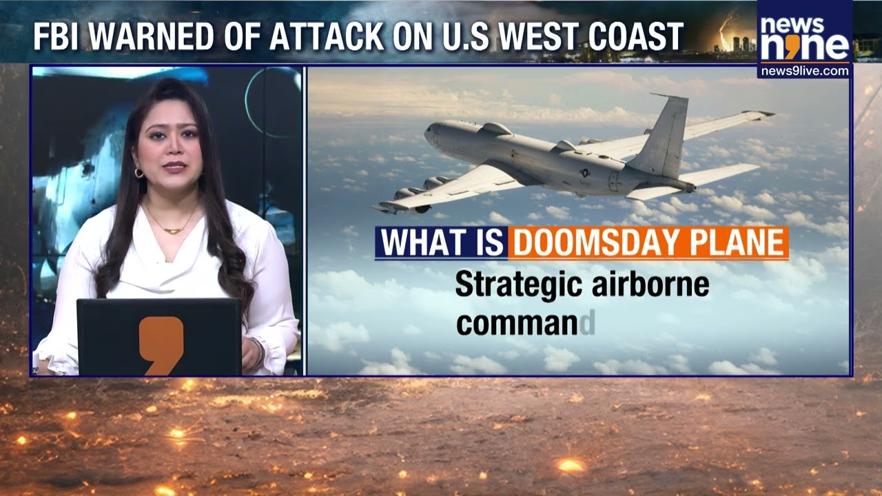 U.S Doomsday Plane Spotted Over California | Fears Of Iran Strike On U.S Soil | News9