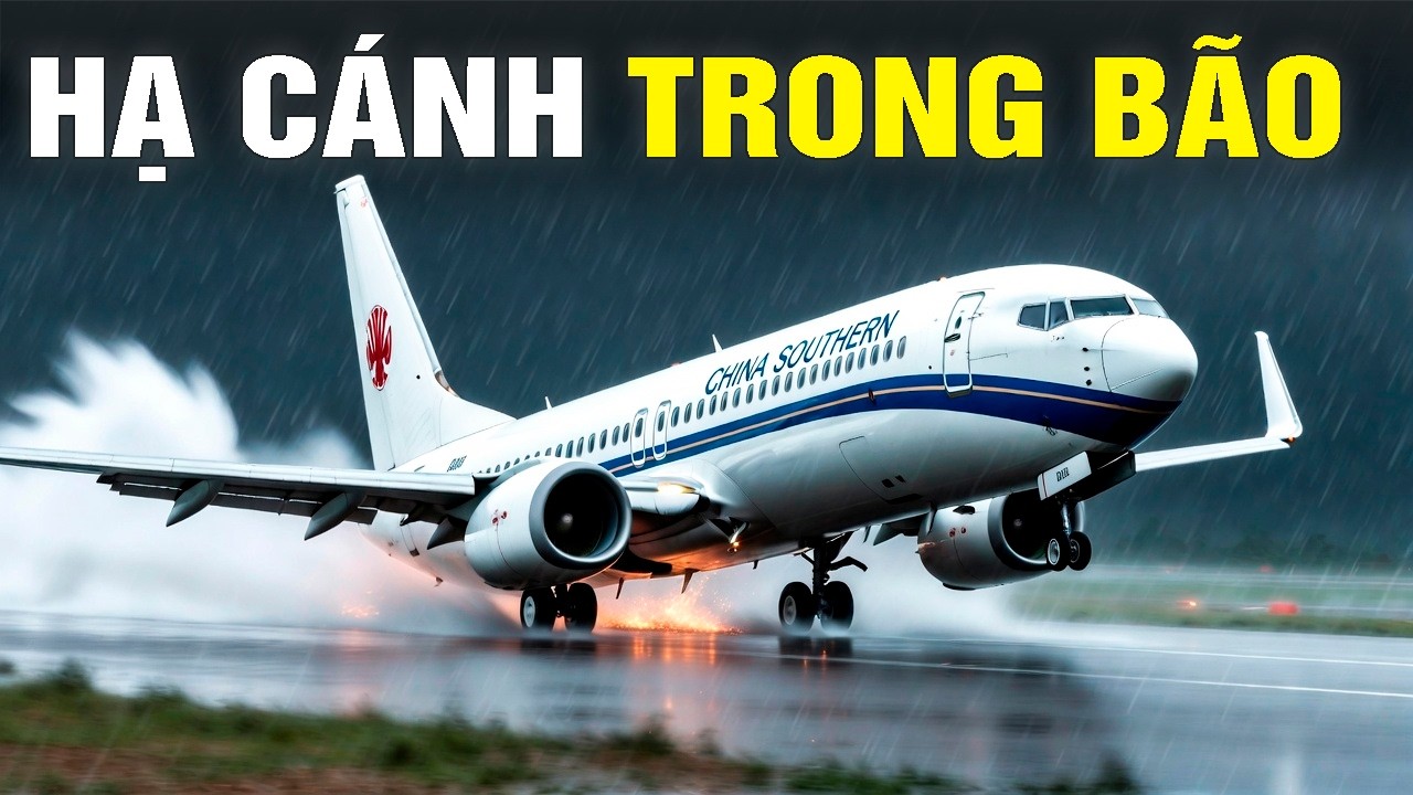 Cố Chấp Hạ Cánh Giữa Cơn Bão! Phi Công Trung Quốc Gây Đại Hoạ| China Southern 3456