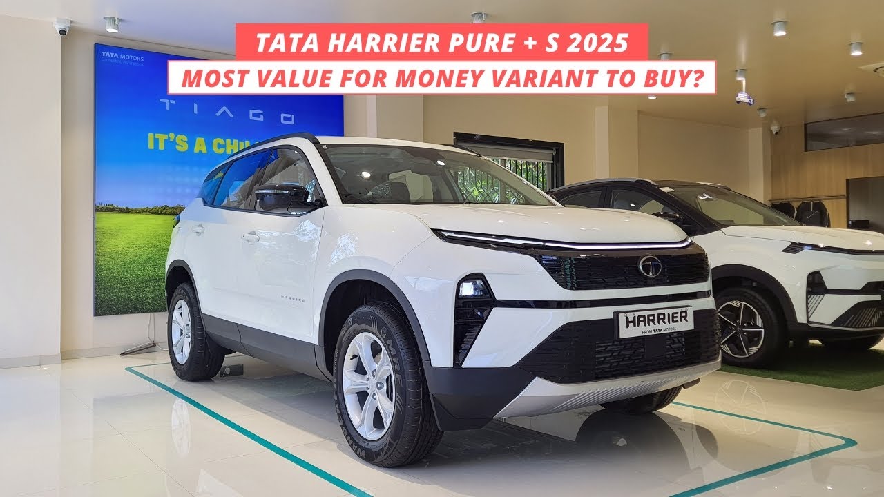 Tata Harrier Pure Plus S 2025 Walkaround in Hindi | Harrier Pure Plus S AT 2025 | GA Automotive