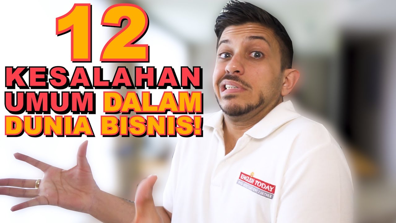 12 Kesalahan Umum Bahasa Inggris Dalam Dunia Bisnis!