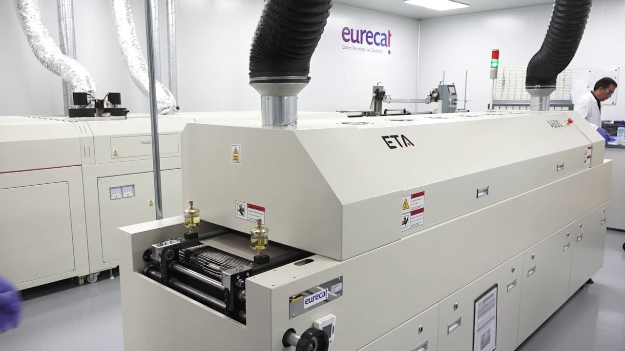 Eurecat: planta piloto de Plastrónica
