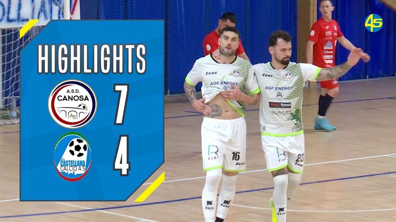 Canosa-Castellana 7-4 | HIGHLIGHTS | Serie A2 2025-26