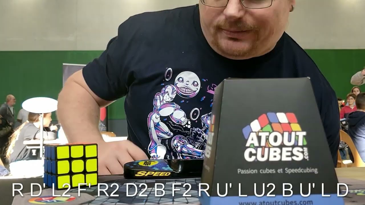 Open AtoutCubes 2024 à Bayonne - 3x3 round 1