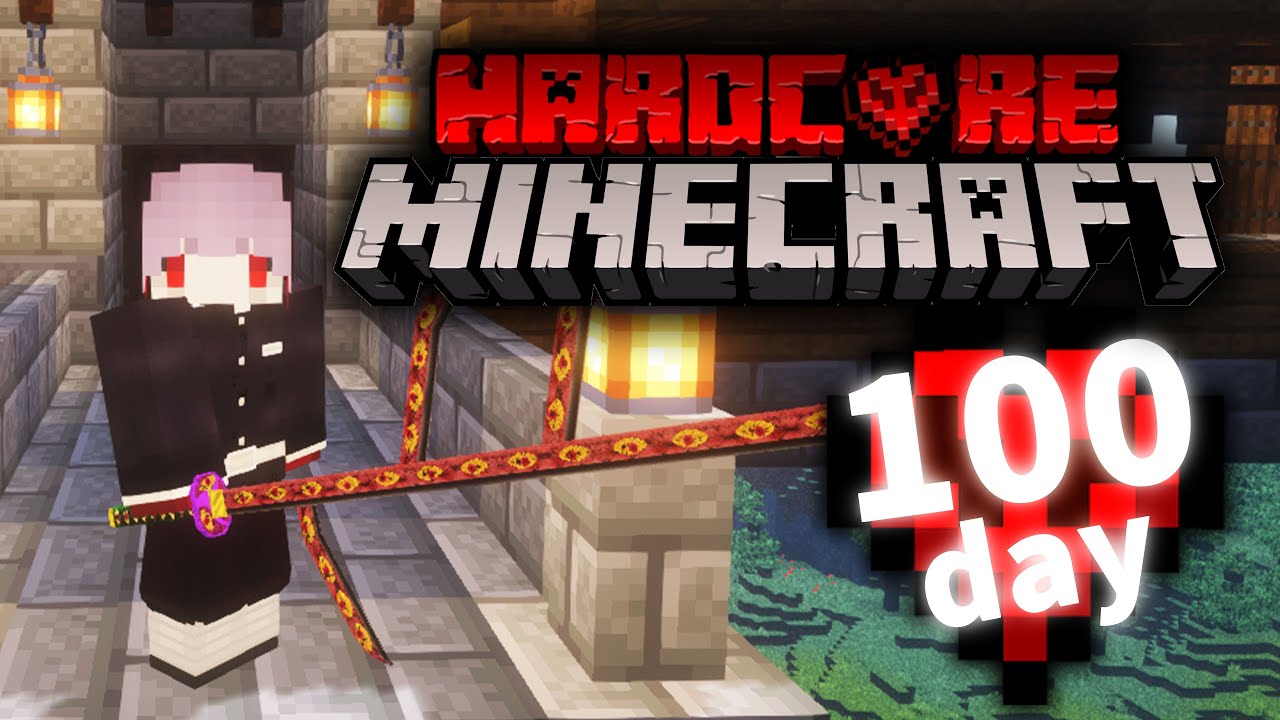 Minecraft【100日生存】🔥鬼滅之刃100天生存🔥在100天內修練成『柱』並且擊退鬼王無慘💪｜全字幕｜紫川【重製版】