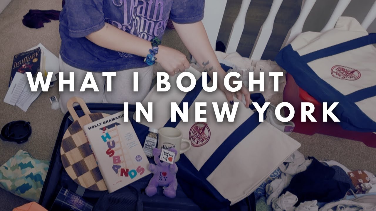What I Bought in New York / Unpack With Me / Holiday Haul on a Low Buy Year