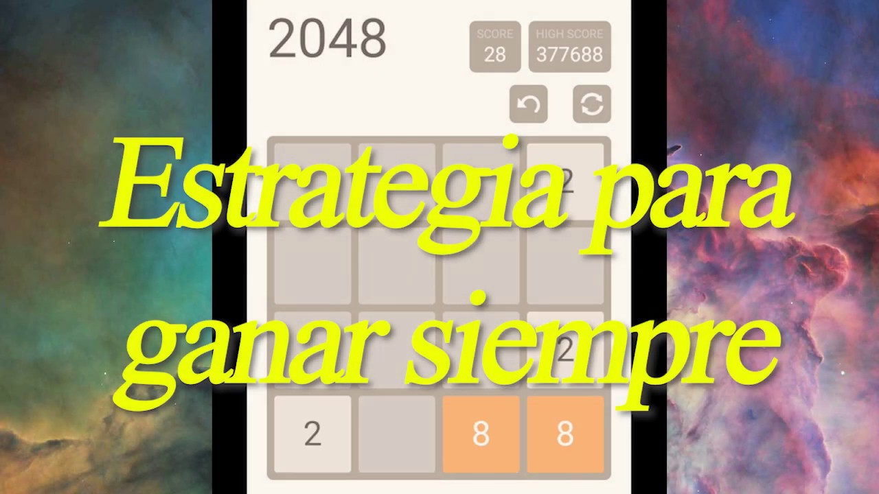 Cómo ganar SIEMPRE en 2048