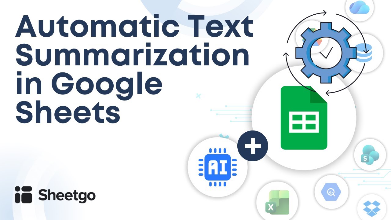 Автоматическое суммирование текста в Google Sheets с помощью Sheetgo