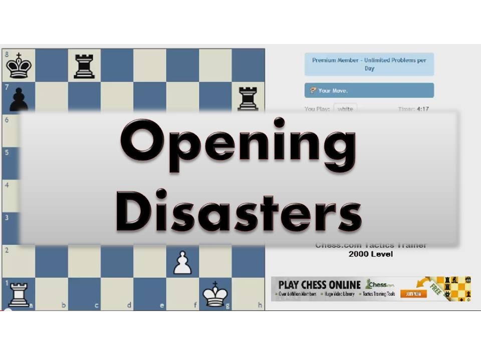 Opening Disasters #002 Tatai vs Korchnoi French Exchange KO
