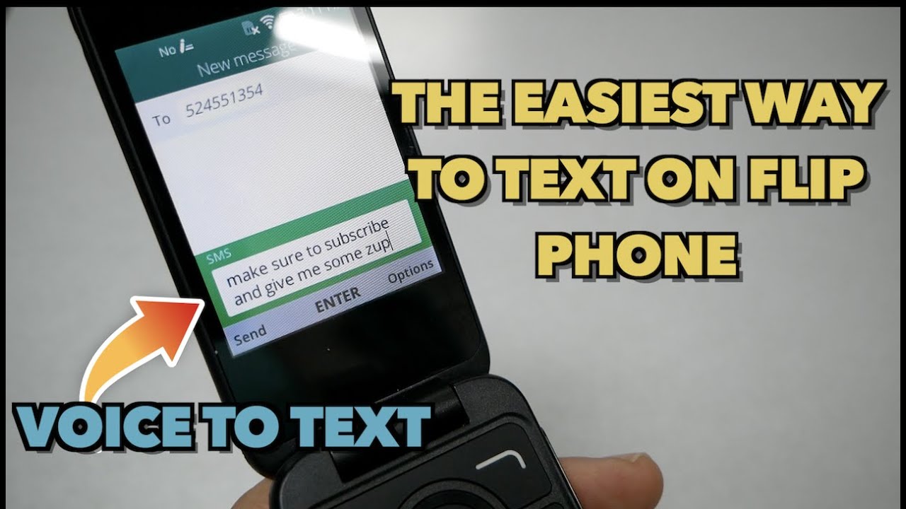 Как использовать голосовой ввод текста на TCL/Alcatel My Flip 2