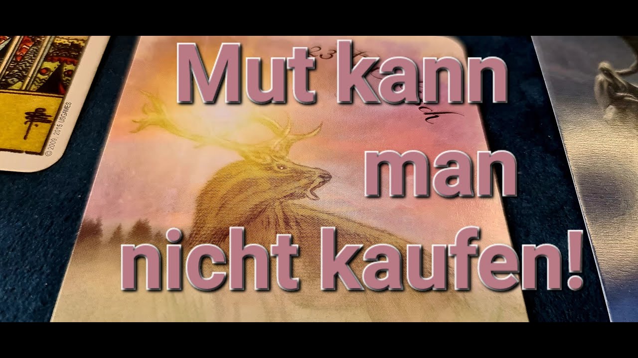 Mut kann man nicht kaufen!