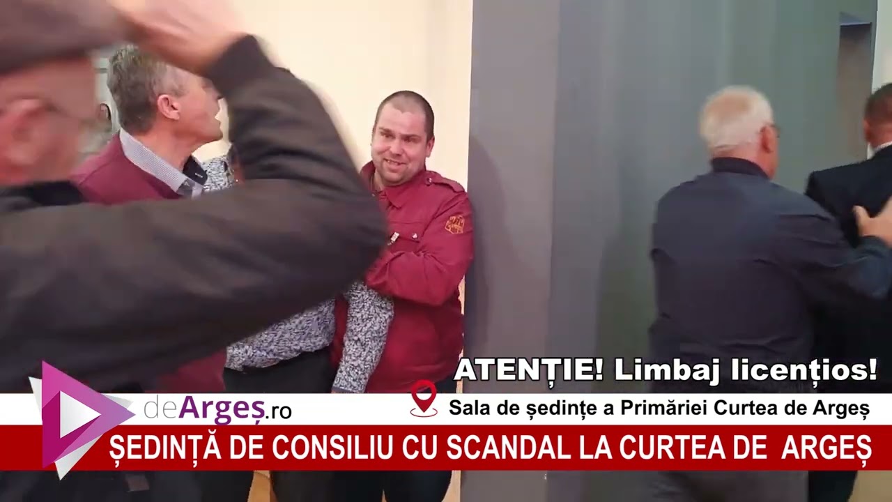 Sedinta de consiliu cu scandal la Curtea de Arges