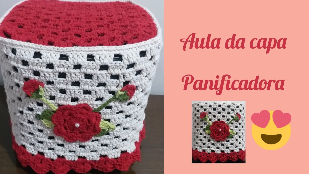 Passo a passo : capa panificadora em croche🥰