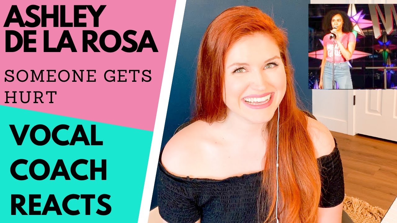 Vocal coach reacts to ASHLEY DE LA ROSA singing 