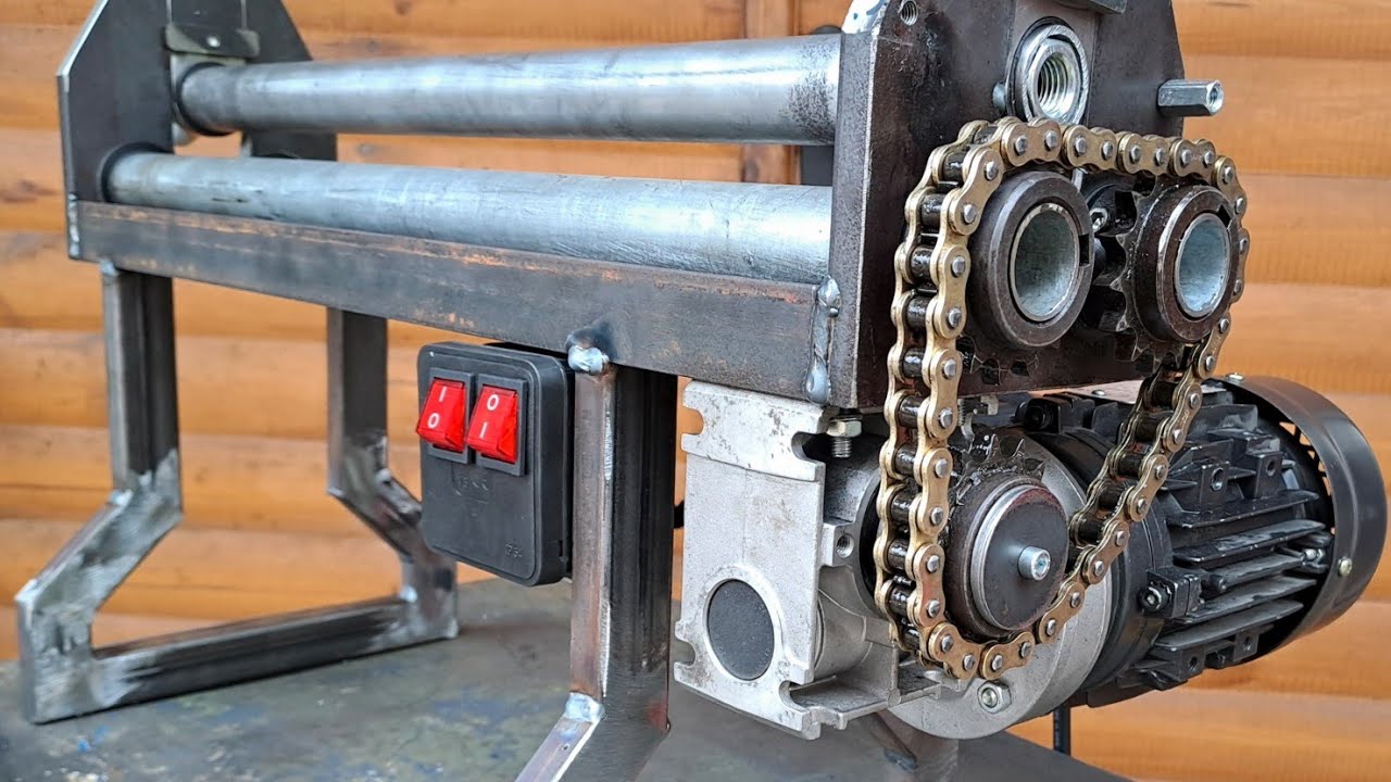 Making Steel Roller Bender Machine