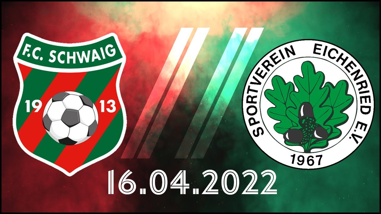 FC Schwaig II vs. SV Eichenried II 16.04.2022 B-Klasse Oberbayern