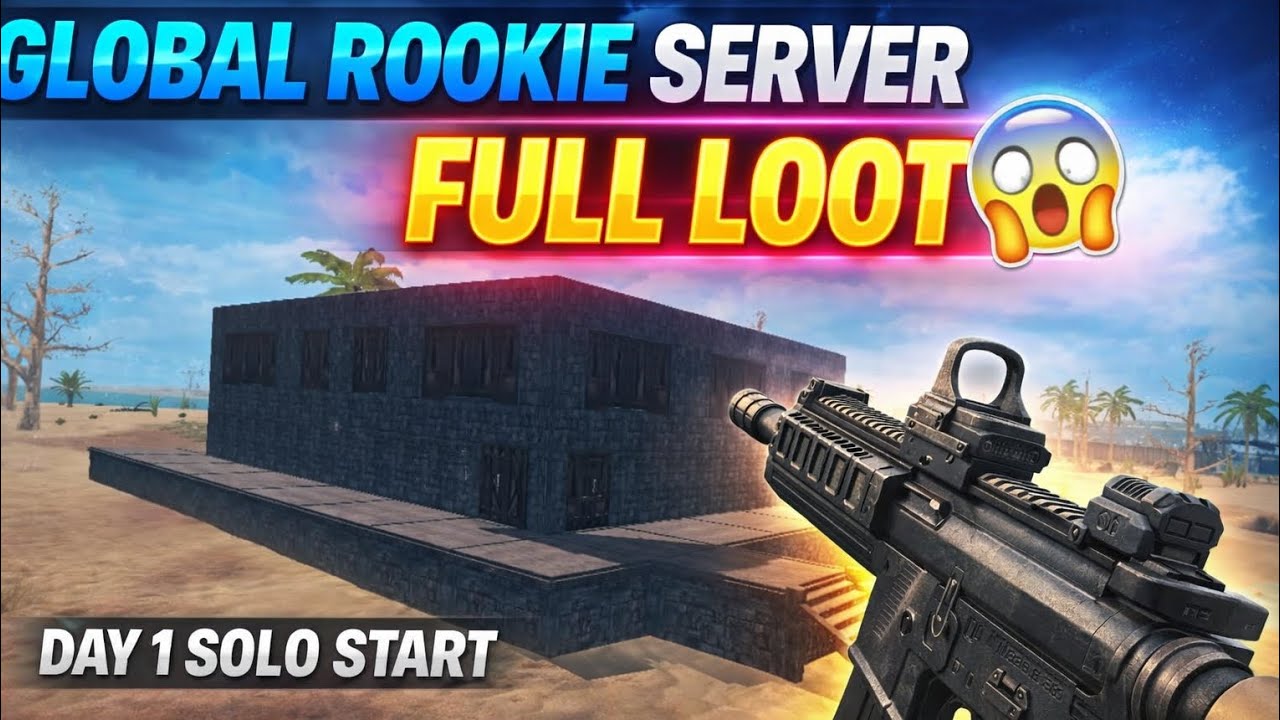 Day 1 Global Rookie Server – Full Loot & Fast Progress!