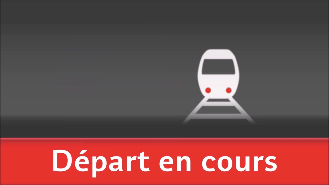 Annonce SNCF TER Grenoble - Lyon (Mise en place/Prédépart/Départ)  [HD - animé]