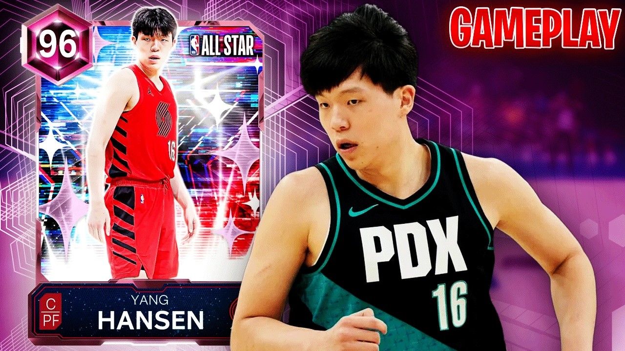 PINK DIAMOND YANG HANSEN IS AN ELITE ATTAINABLE BIG IN NBA 2K26 MyTEAM!!