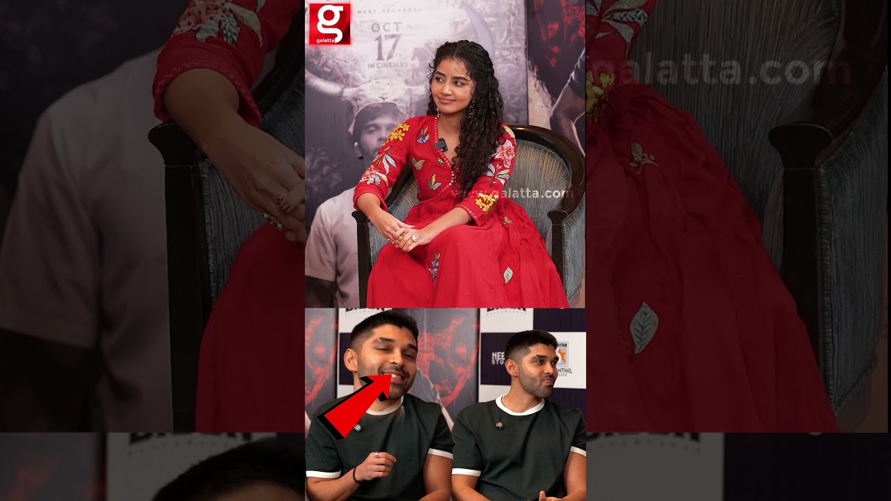 Dhruv Vikram 😱என் பல்லுல சின்ன Problem இருக்கு🥺Bison | Rajisha Vijayan