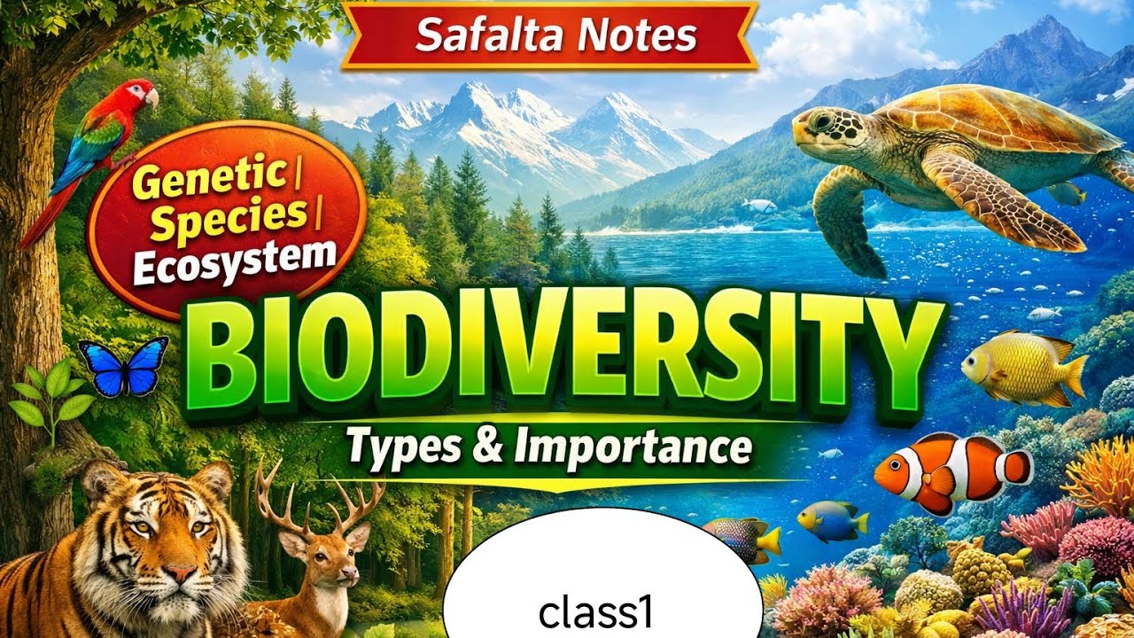 Environment science BIODIVERSITY class1 important class for HTET prt, CTET, DSSSB KVS NVS CET mains 