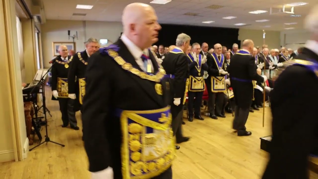 Guests processing into the Annual Provincial Meeting 2023
