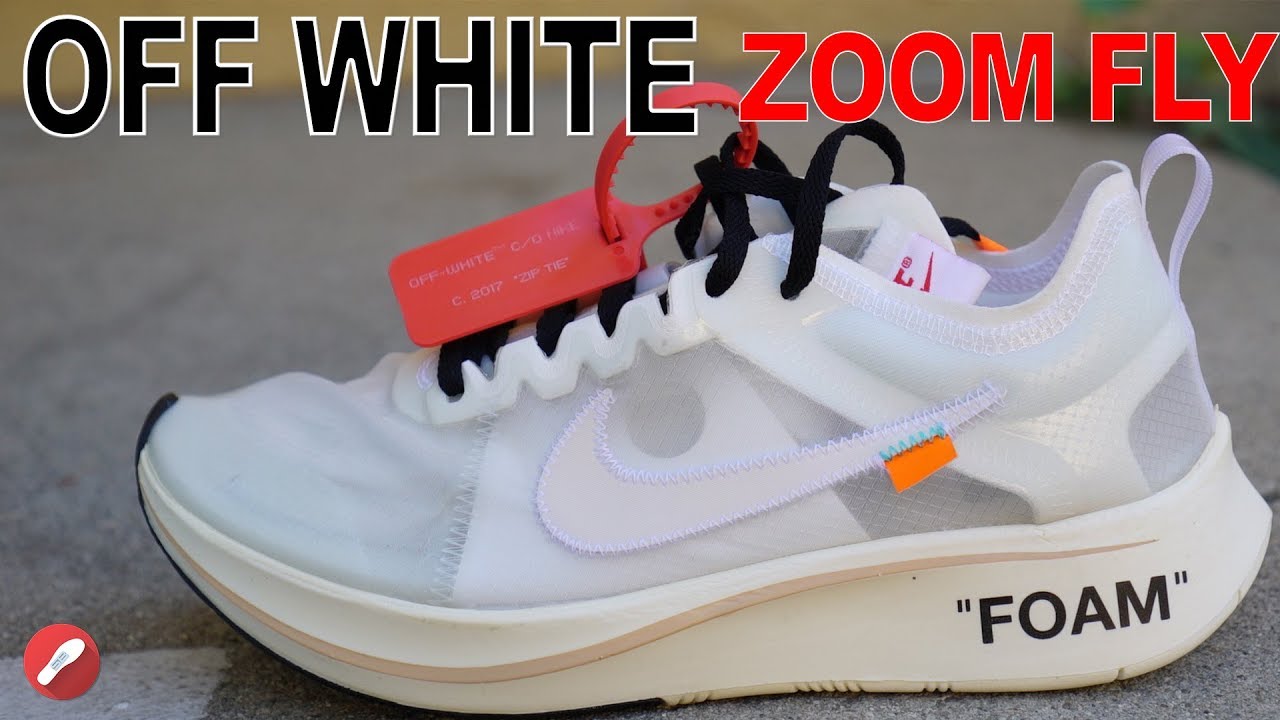 Off White Nike Zoom Fly Unboxing + Detailed Look!