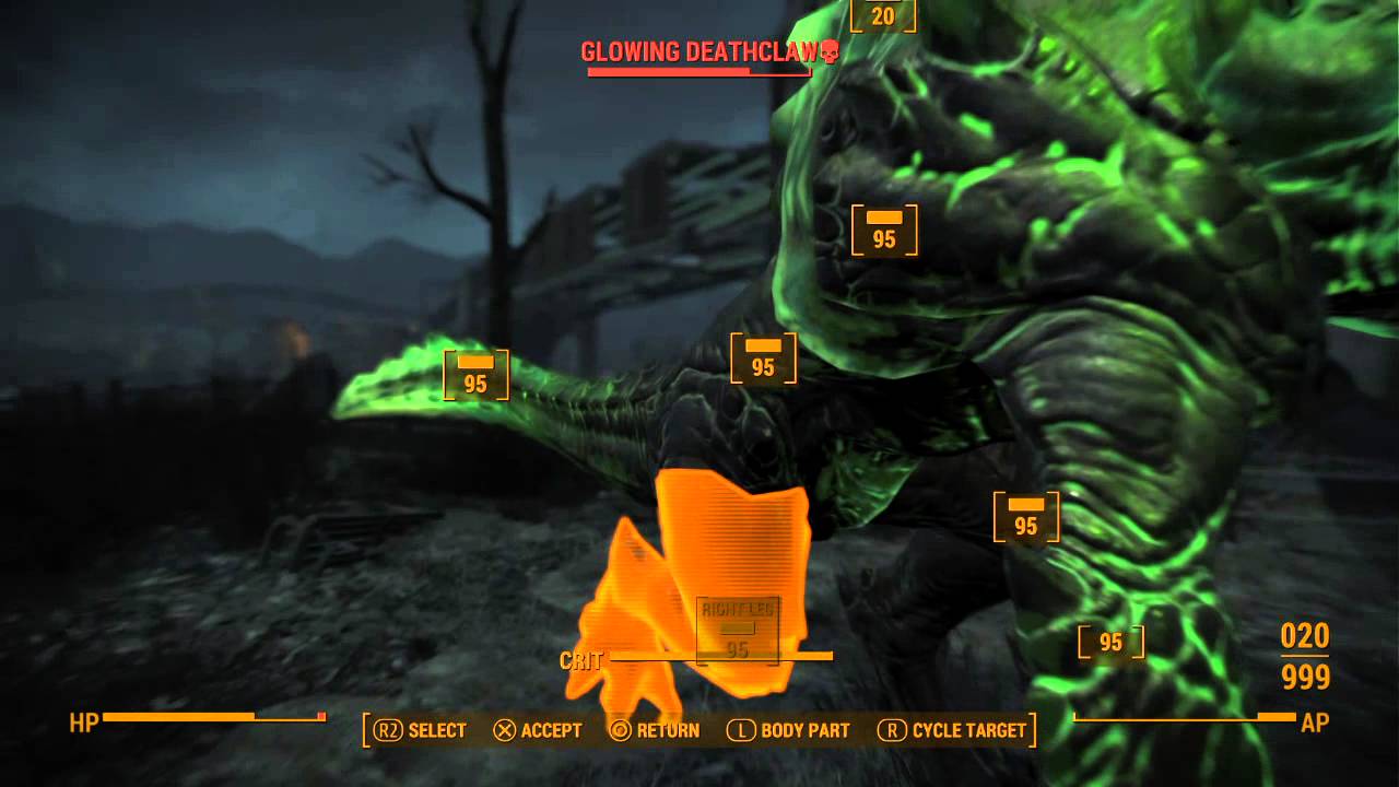 Fallout 4 - Suicidal Glowing Deathclaw