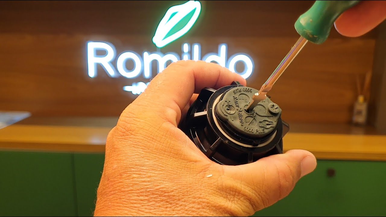 Minha rotina de trabalho/Rain Bird/Instalação /Como regular e instalar um bocal no  Rotor 5004