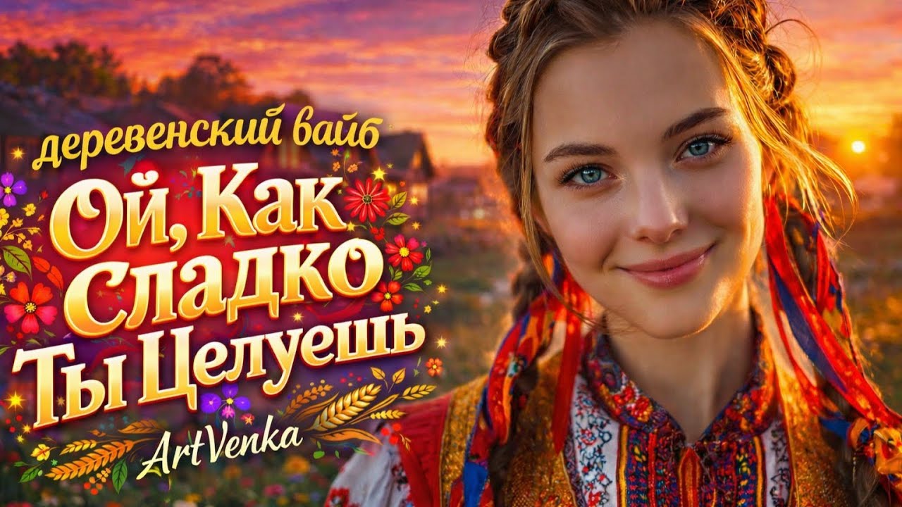 Ой, Как Сладко Ты Целуешь &mdash; деревенская озорная плясовая | ArtVenka