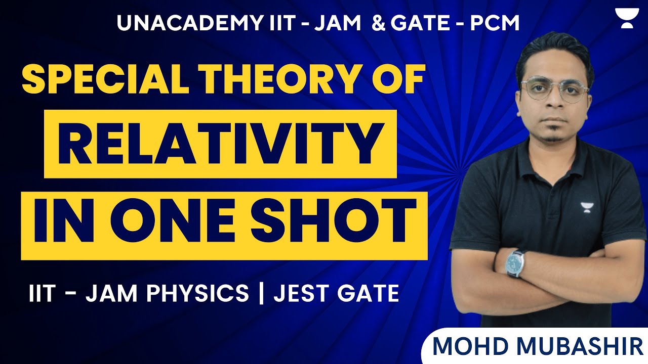 Special Theory of Relativity in One Shot | IIT - JAM Physics | JEST GATE | Mohd Mubashir