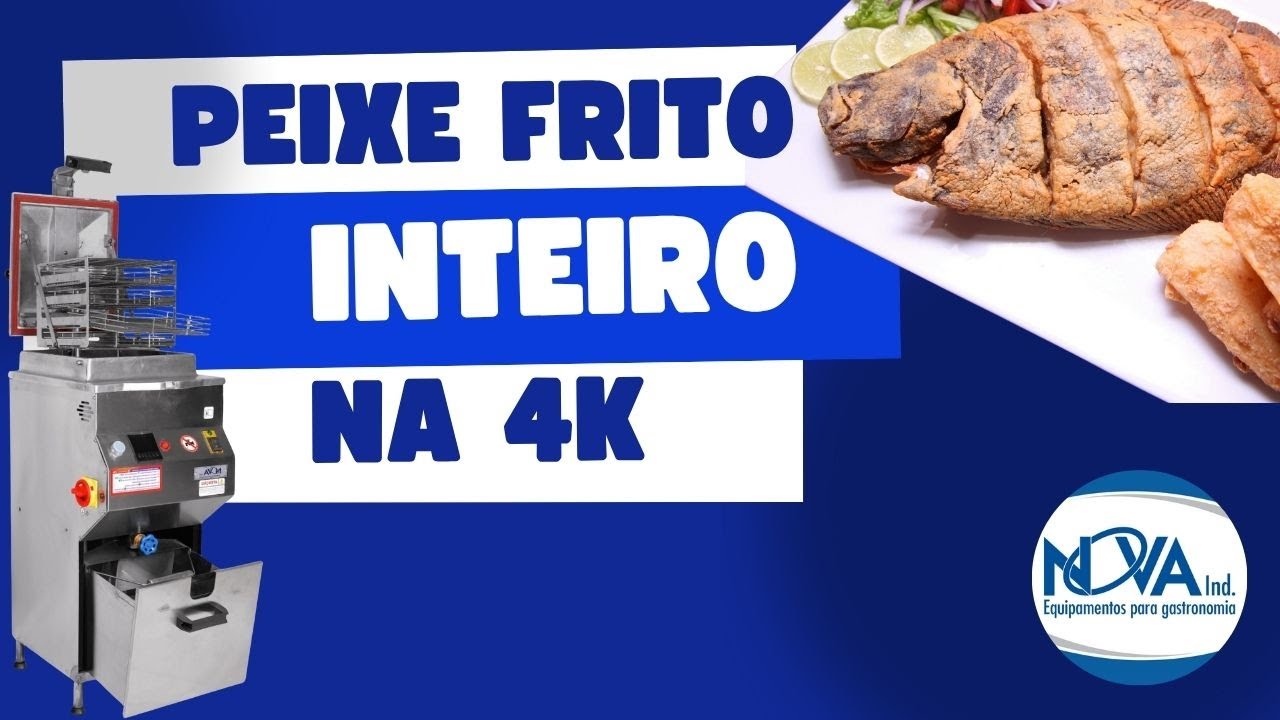 PEIXE FRITO INTEIRO NA 4K - VEM APRENDER!
