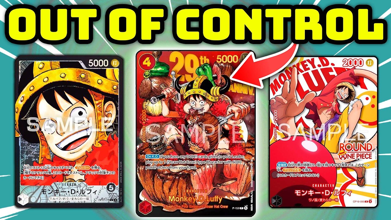 НОВЫЕ промо-карты One Piece TCG ЗАХВАТЫВАЮТ рынок OP