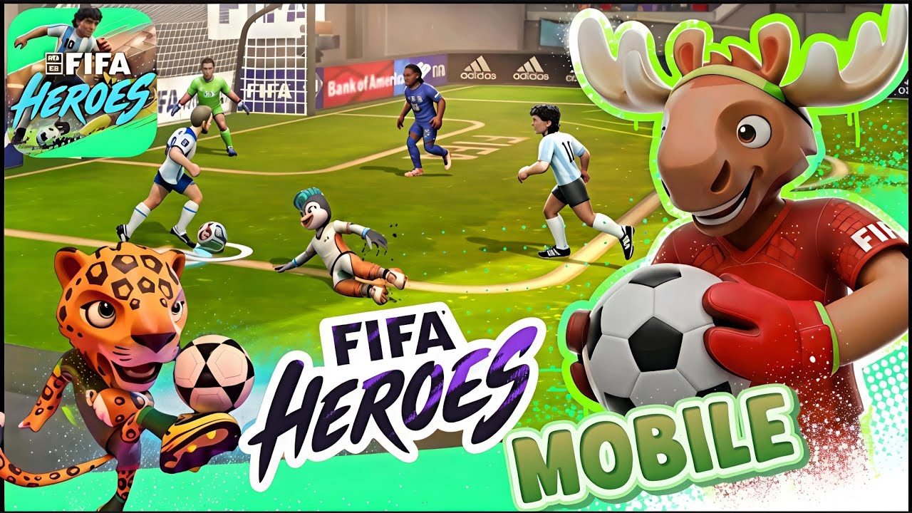 FIFA Heroes | 5v5 Arcade PvP Street Football Game | Gameplay Walkthrough ( Android , iOS )