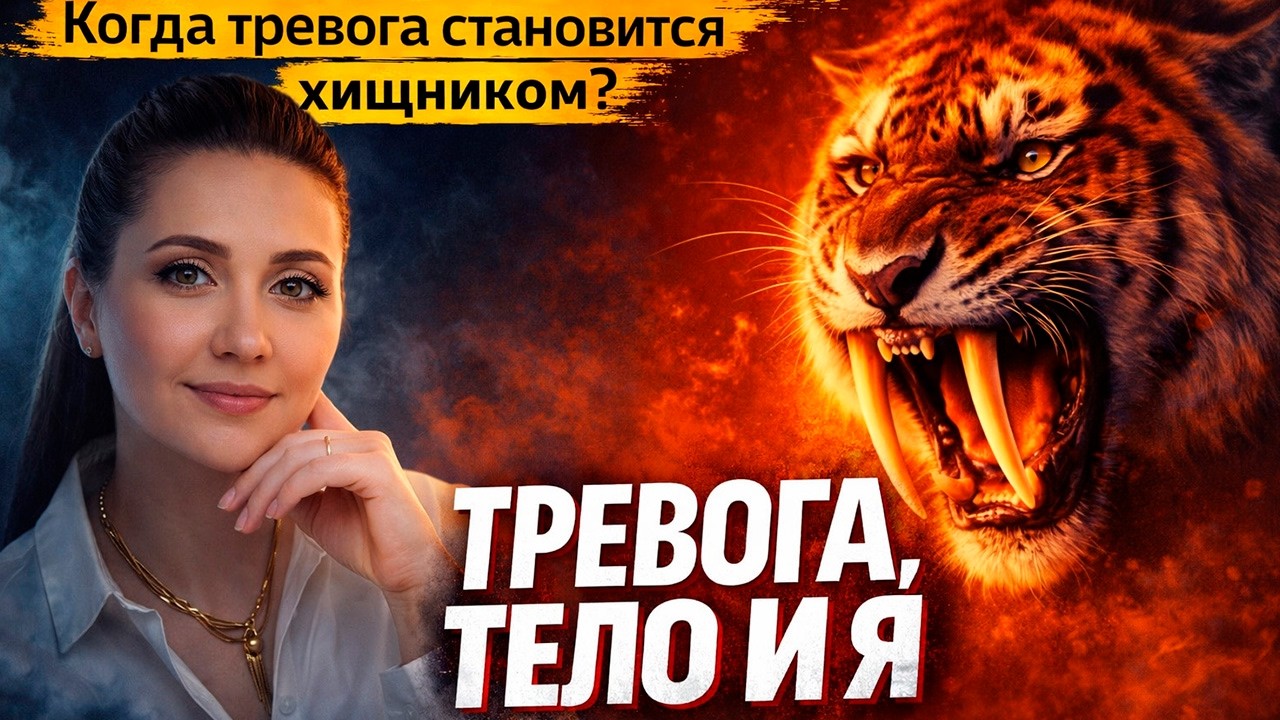 🔻Тревога, тело и я  для тех, кто устал от усталости