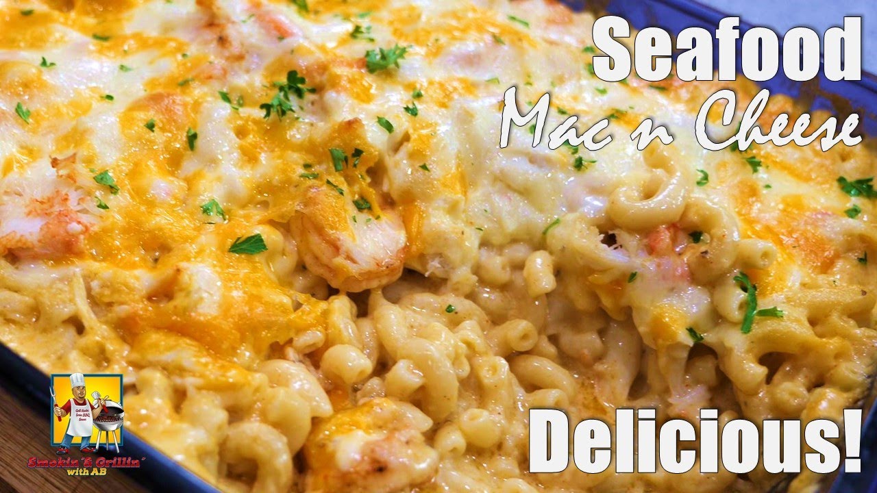 Рецепт макарон с сыром и морепродуктами | Гарниры