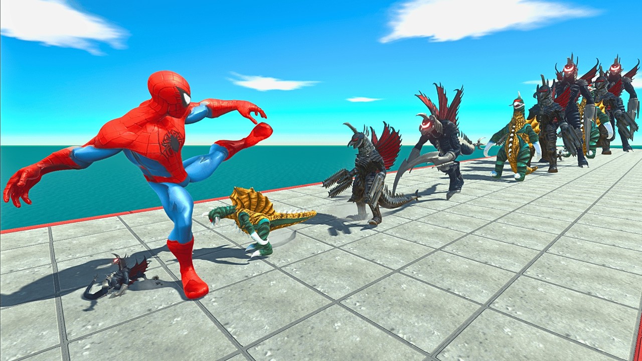 Avengers VS 10 Levels of Gigan Evolution – ARBS Size Comparison