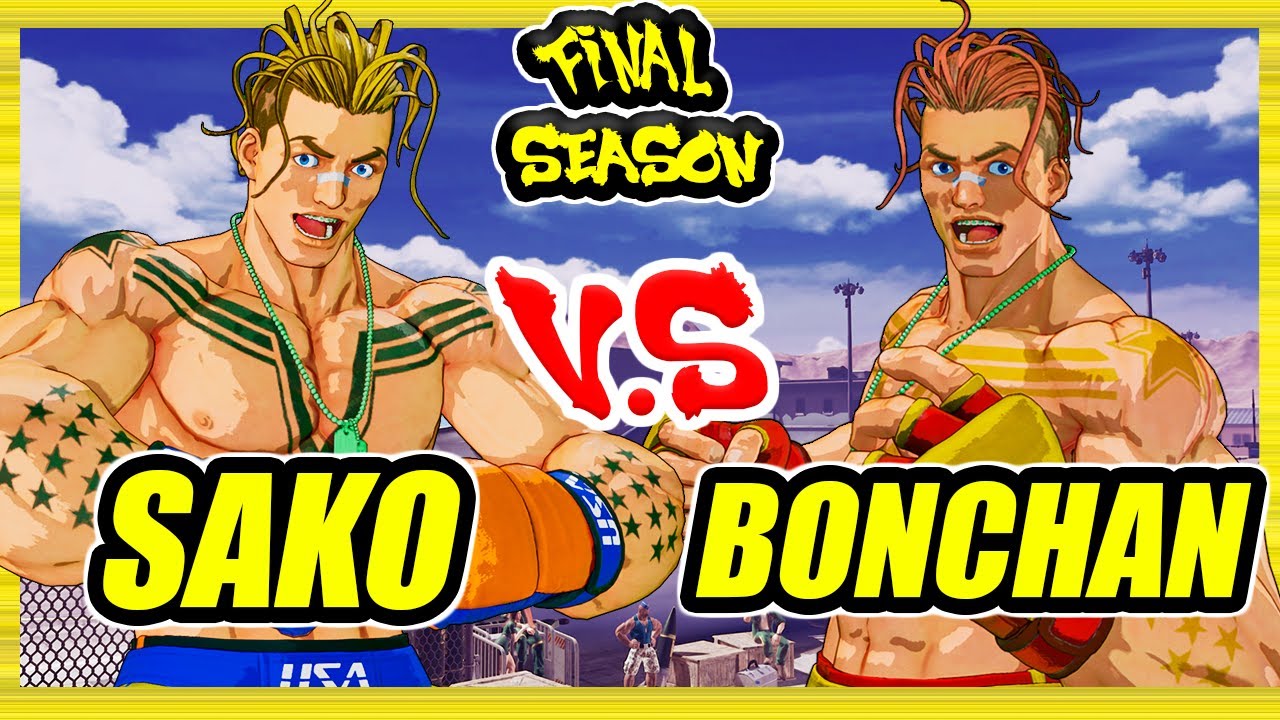 SFV CE 🔥 Sako (Luke) vs Bonchan (Luke) 🔥 Battle Lounge 🔥 Street Fighter 5