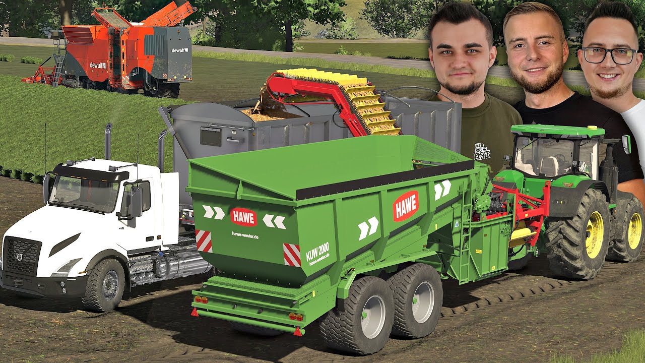 Testy przeładowczej do warzyw! 