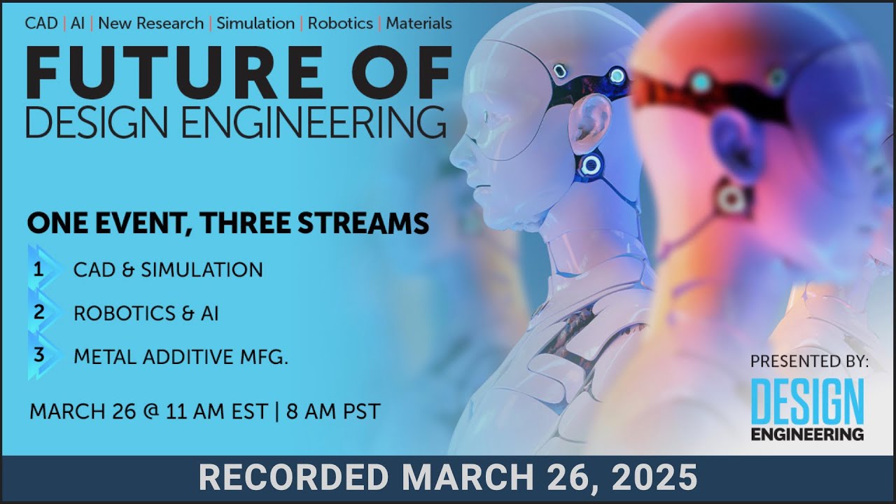 The Future of Design Engineering – March 26 (Webinar)