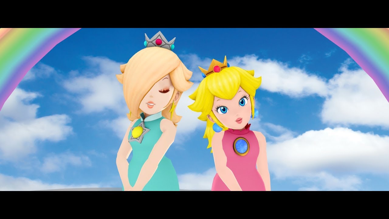 [MMD] Peach and Rosalina - Tag, Your It
