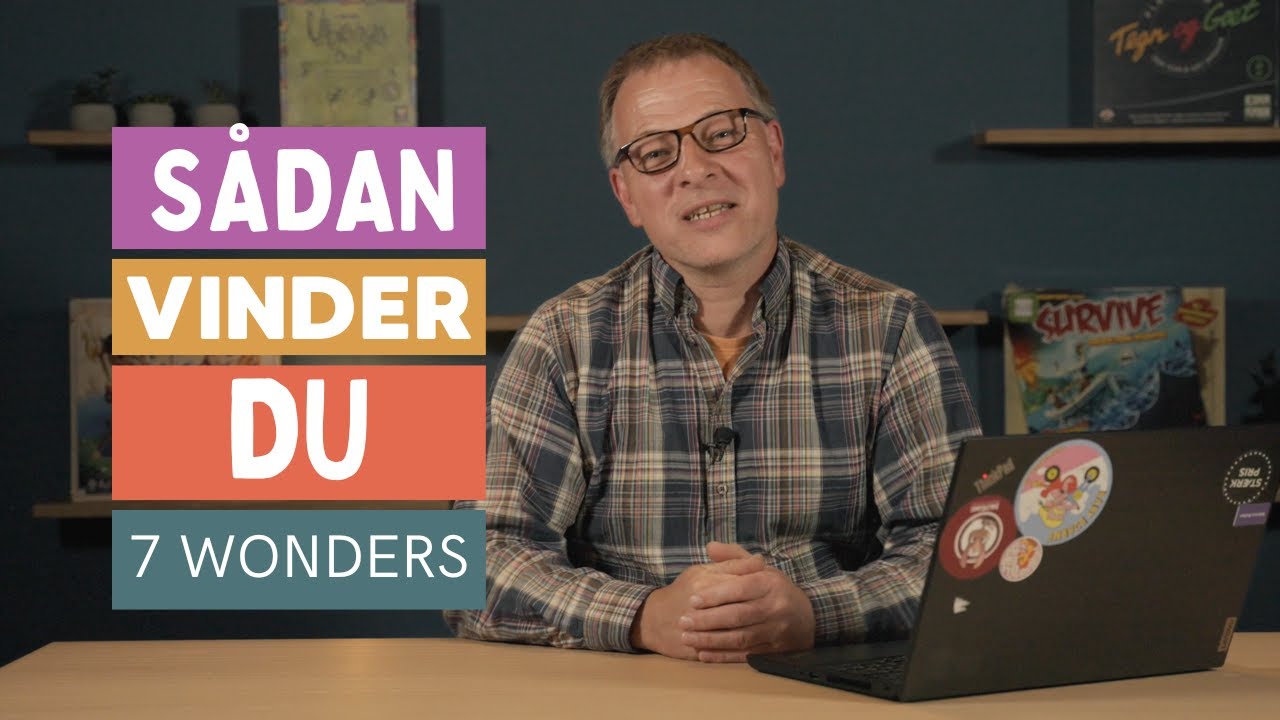 S&aring;dan vinder du 7 WONDERS | Br&aelig;tspil