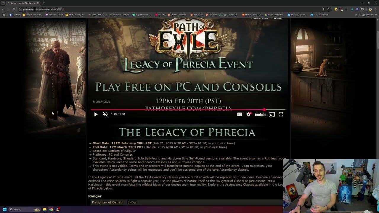 PoE 1 Event 